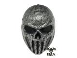 FMA Halloween  Wire Mesh "SKULL PUNISNER"  Gray Mask tb575 Free